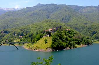 View of the lake - Vagli Sotto